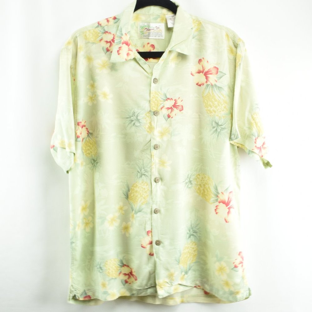 Thums Up Mens Tropical Hawaiian Shirt M